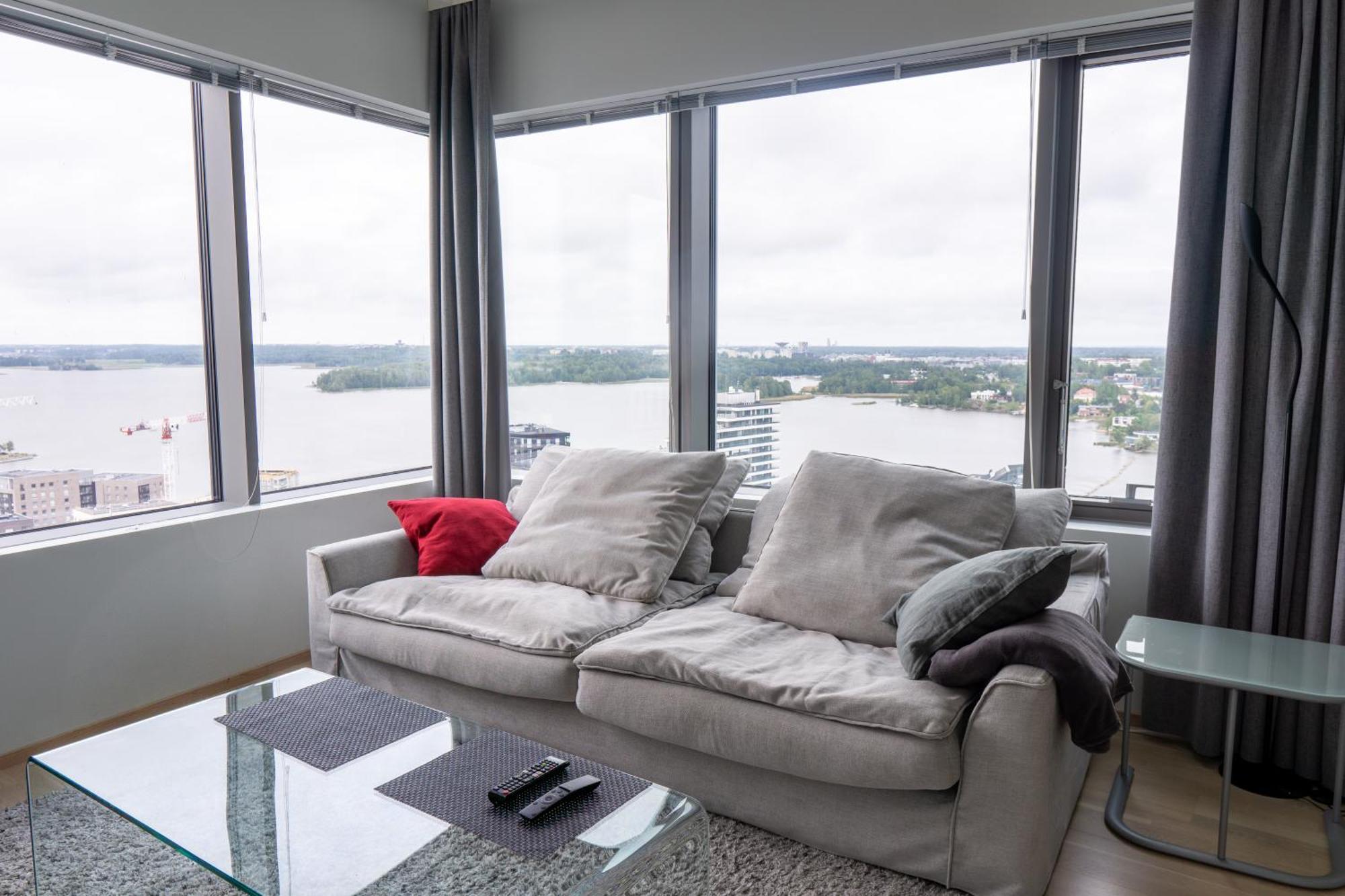 18Th Floor Helsinki High Point 1 Bdr Apartment With City View - Free Garage Parking エクステリア 写真