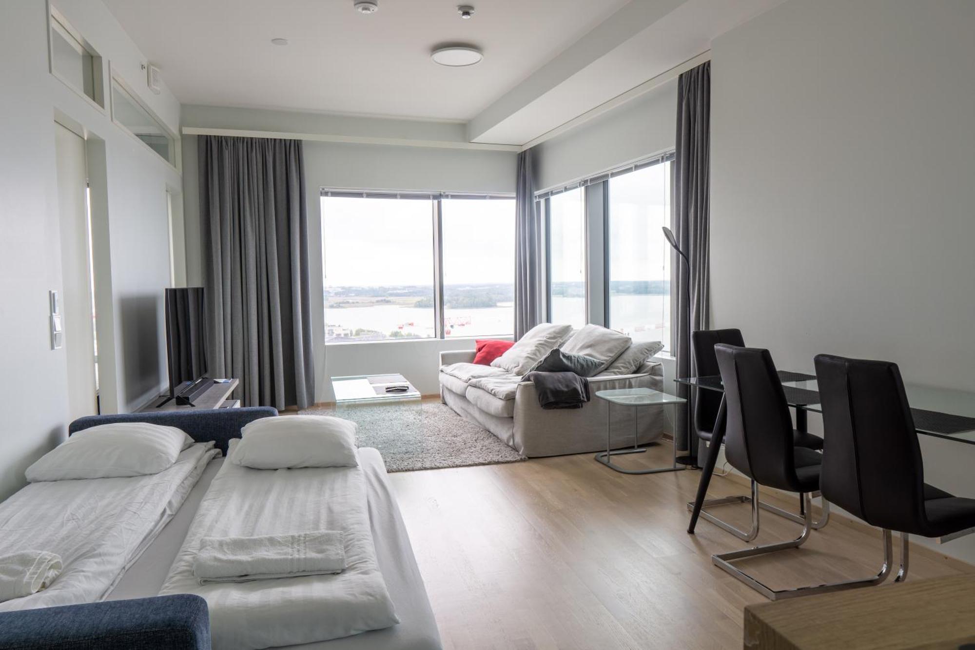 18Th Floor Helsinki High Point 1 Bdr Apartment With City View - Free Garage Parking エクステリア 写真