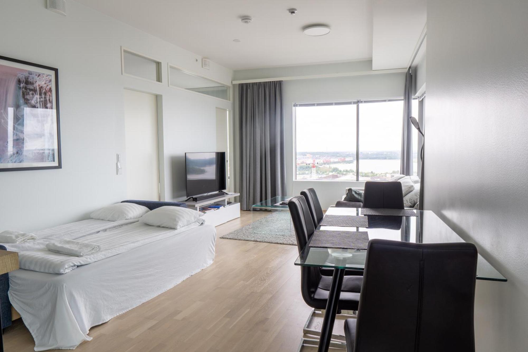 18Th Floor Helsinki High Point 1 Bdr Apartment With City View - Free Garage Parking エクステリア 写真